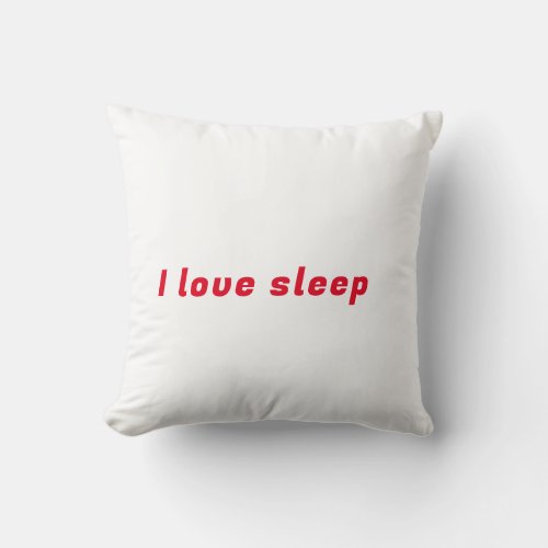 Explore Our Cozy Collection for Sweet Dreams Throw Pillow