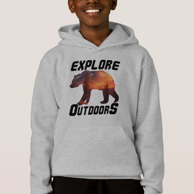 EXPLORE OUT DOORS HOODIE (Front)