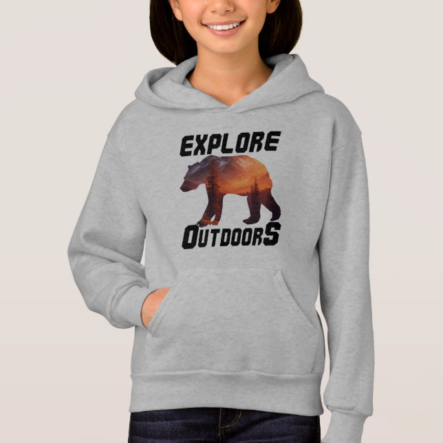 EXPLORE OUT DOORS HOODIE (Front)