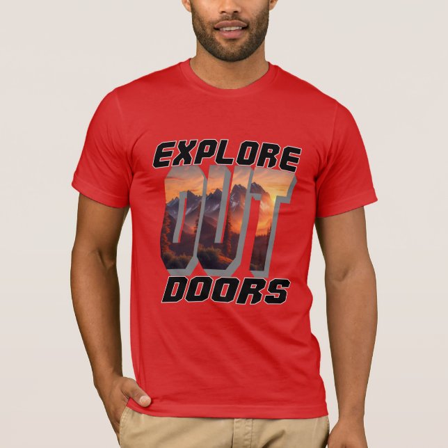 EXPLORE OUT DOORS T-Shirt (Front)