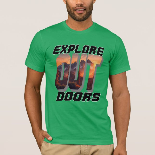 EXPLORE OUT DOORS T-Shirt (Front)