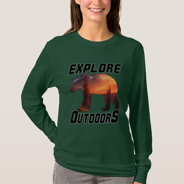 EXPLORE OUT DOORS T-Shirt (Front)
