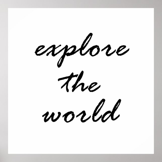 Explore Poster (Front)