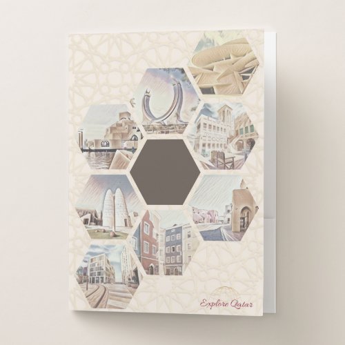 Explore Qatar Pocket Folder
