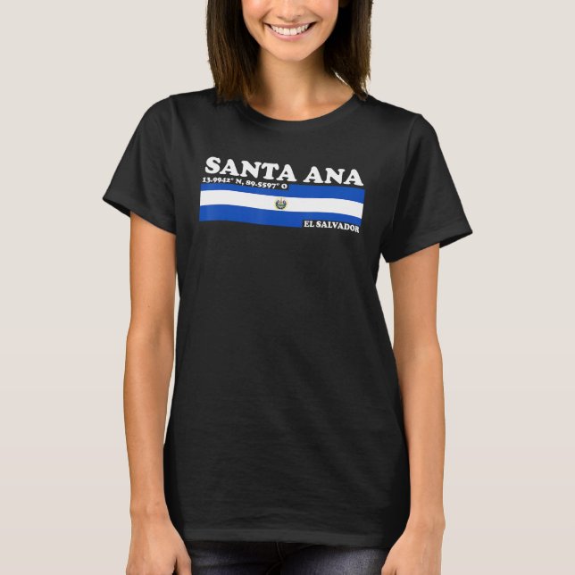 Explore Santa Ana The Magic of Coordinates T-Shirt (Front)