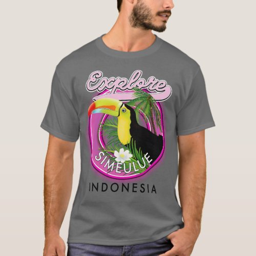 explore Simeulue Indonesia travel T_Shirt