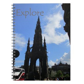 Explore- Sir Walter Scott Monument Notebook