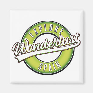Explore Spain Wonderlust Magnet