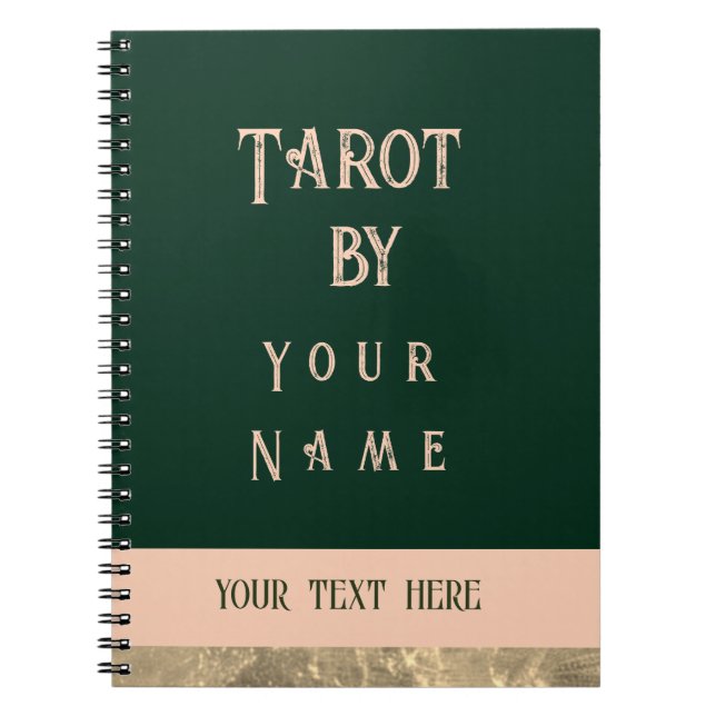 Explore Tarot Cards Notebook (Front)