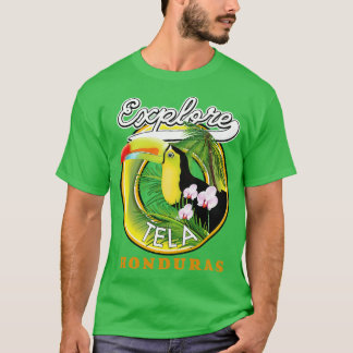 Explore Tela Honduras travel T-Shirt
