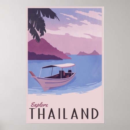 Explore Thailand Poster