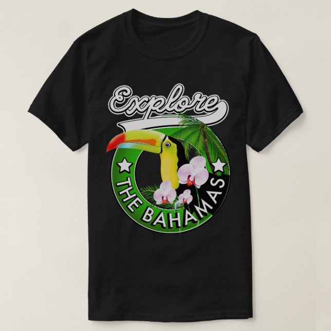 Explore the Bahamas T-Shirt (Design Front)