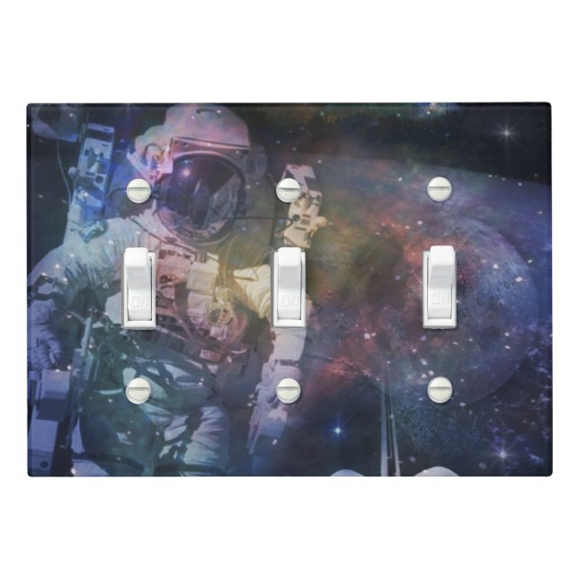 Explore the Beauty of Space Light Switch Cover (In Situ)