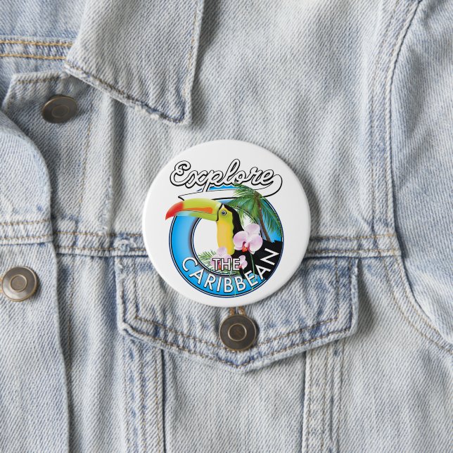 Explore the Caribbean travel patch. Button (In Situ)