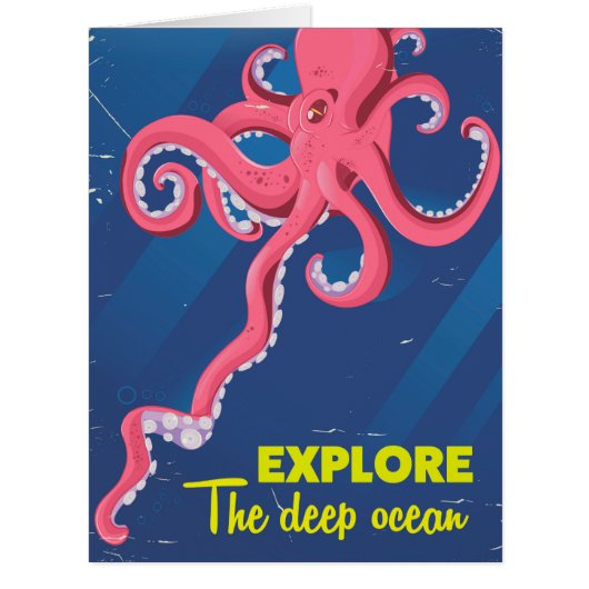 Explore the Deep Ocean Cards (Front)