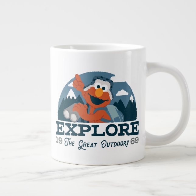 Explore The Great Outdoors Giant Coffee Mug (Right)