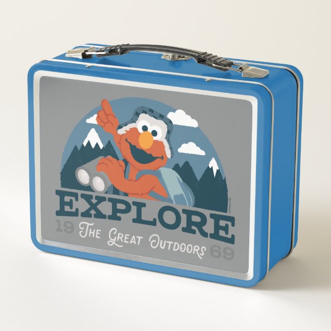 Explore The Great Outdoors Metal Lunch Box (Back)