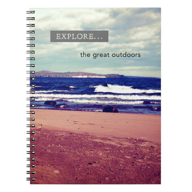 Explore The Great Outdoors Notebook (Front)