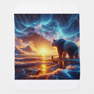 🎨 Explore the Majestic World of Digital Art: Gia Baby Blanket