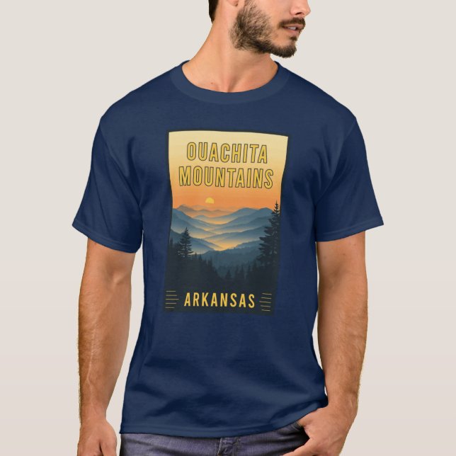 Explore the Scenic Splendor of Ouachita Mountains  T-Shirt (Front)