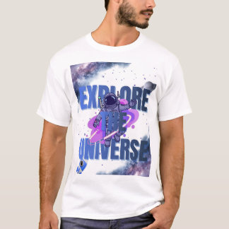 Explore The Universe Astronaut Space T-Shirt – Gal