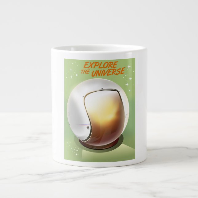 Explore the Universe Giant Coffee Mug (Front)