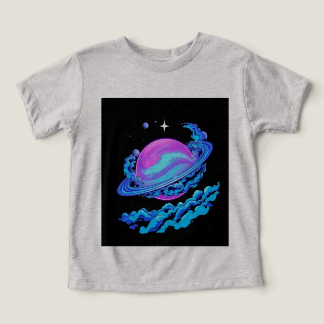 Explore the Universe: Unique Space T-Shirts (Design Front)