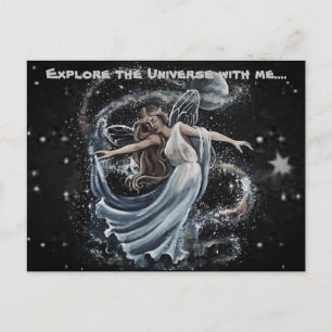 Explore the Universe with Me Postcard