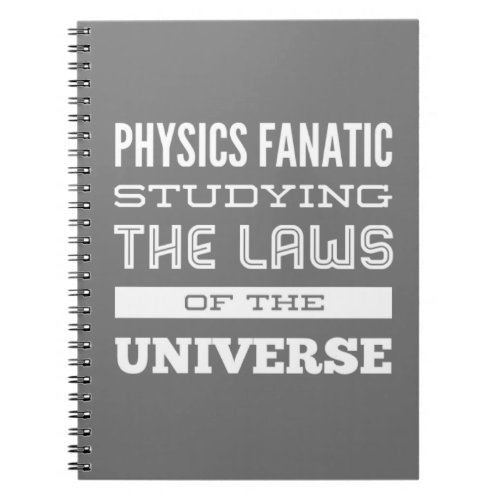 Explore the Universe with Our Physics Fanatic  Notebook