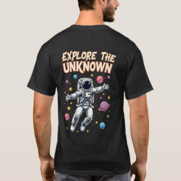 🚀 "Explore The Unknown" – Space Adventure 🌌 T-Shirt