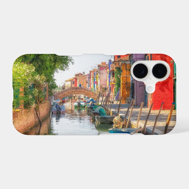 Explore the Vibrant Charm of Burano Case-Mate iPhone Case (Back (Horizontal))