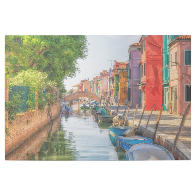 Explore the Vibrant Charm of Burano Gallery Wrap (Front)