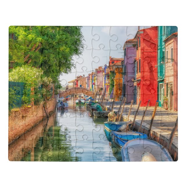 Explore the Vibrant Charm of Burano Jigsaw Puzzle (Puzzle Horizontal)