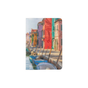 Explore the Vibrant Charm of Burano Passport Holder