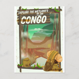 Explore the Wetlands of the Congo Postcard