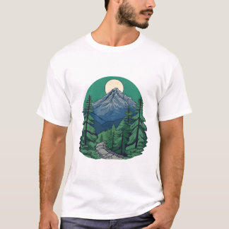 Explore the Wild: Mountain Adventure & Nature T-Shirt