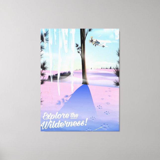 Explore the wilderness! Winter animal prints (Front)
