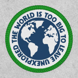 Explore The World Adventure Globe Patch