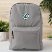 Explore The World Adventure Globe Patch (On Backpack)