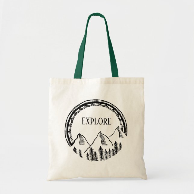 Explore totebag tote bag (Front)