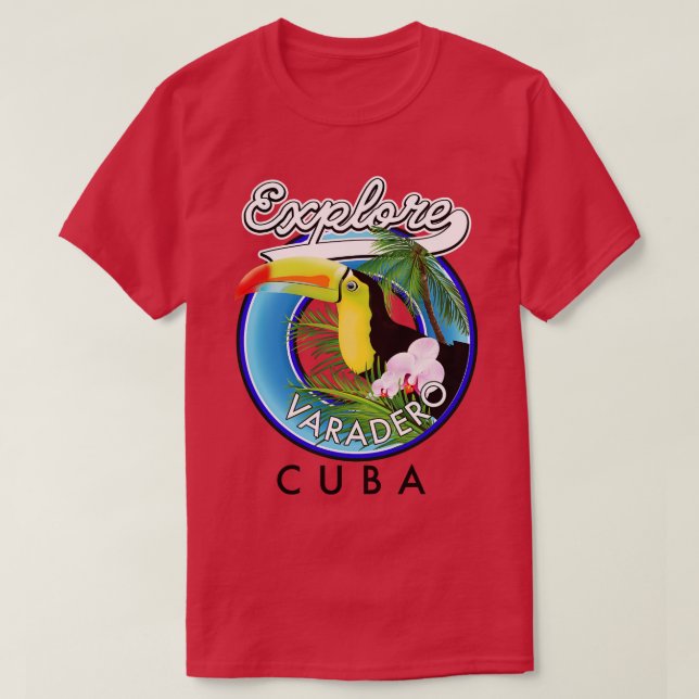 Explore Varadero Cuba travel T-Shirt (Design Front)