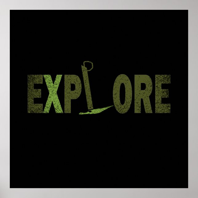 Explore wilderness explorer poster (Front)