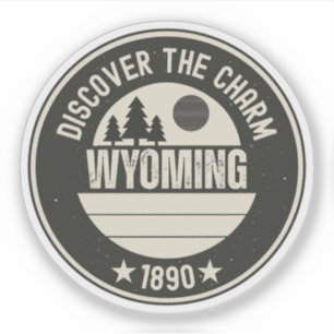 Explore Wyoming- Designs for Every Lover Sticker