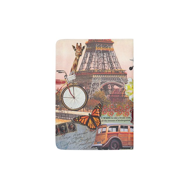 Explore your world passport holder. holder (Back)