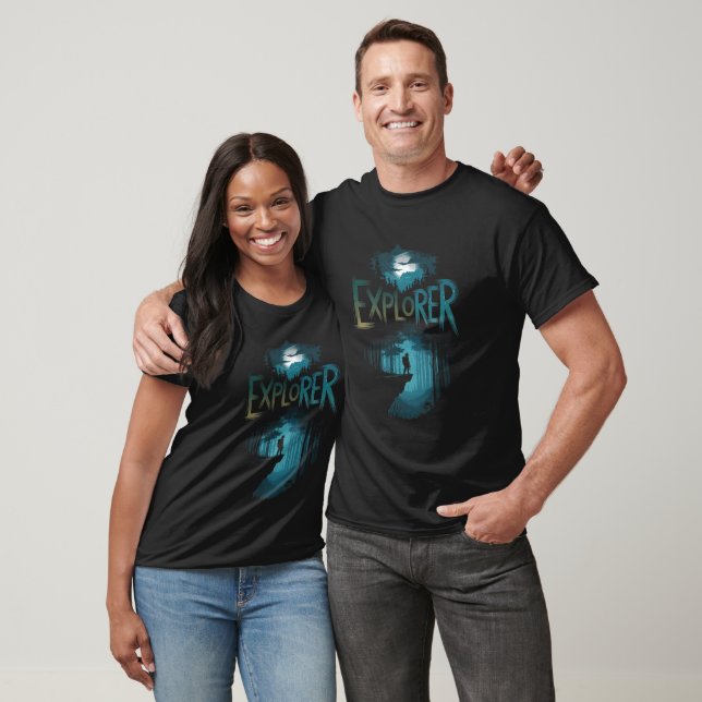 Explorer adventure design illustration  T-Shirt (Unisex)