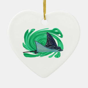 EXPLORER OF REEFS CERAMIC ORNAMENT
