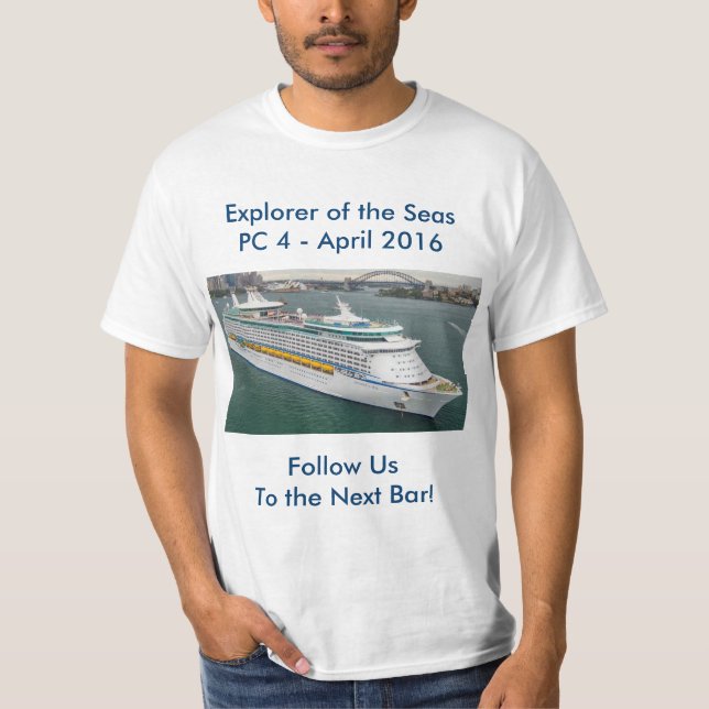 Explorer of the Seas PC4 T-Shirt (Front)