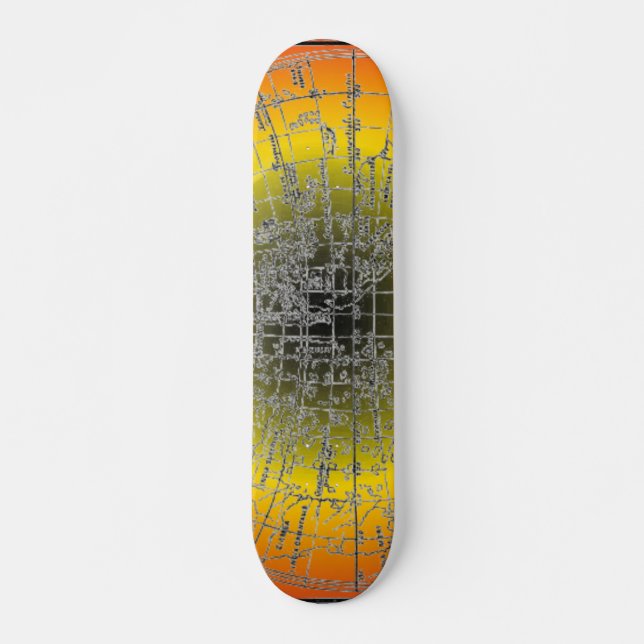 Explorer Skateboard Deck (Front)