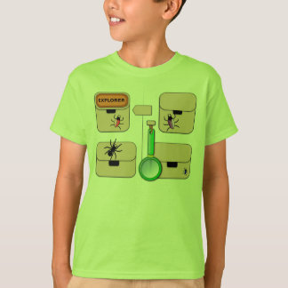 Explorer Vest with Red Beetle T-Shirt