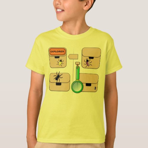 Explorer Vest with Yellow Beetle T_Shirt